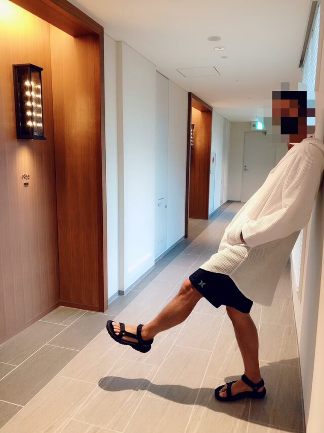 ハレクラニ沖縄の廊下