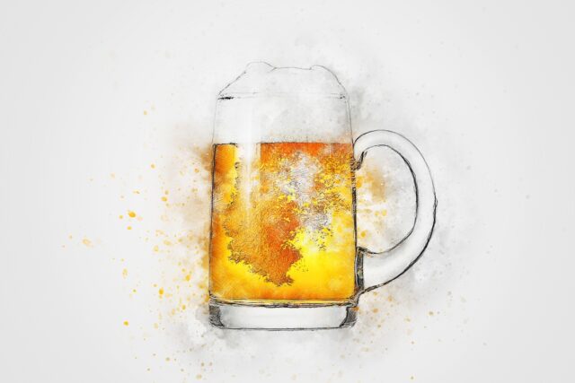 美味しそうなビール