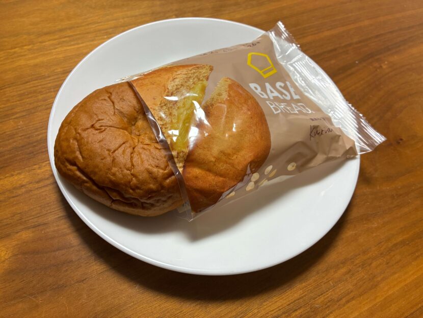 ベースブレッドの栗あん味