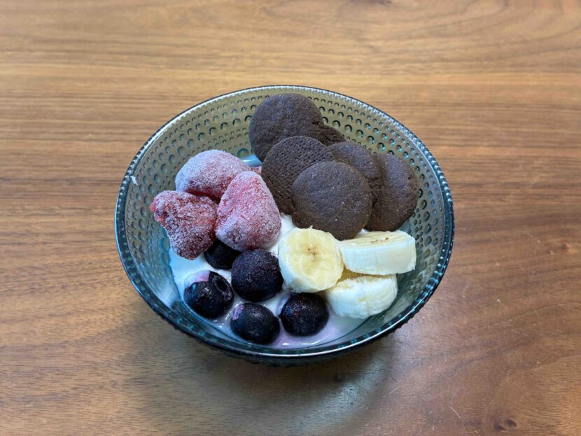 ベースクッキーココアのアレンジ