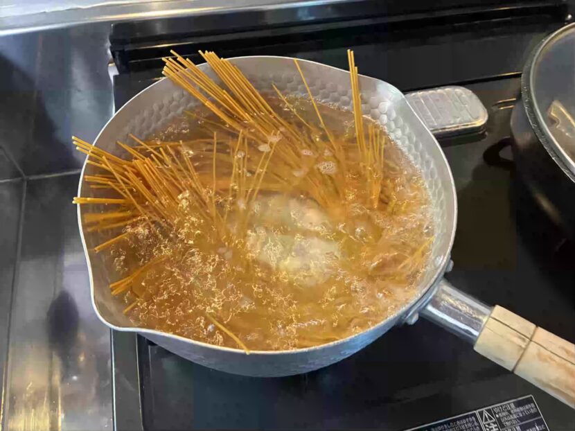 ゼンブヌードルの調理